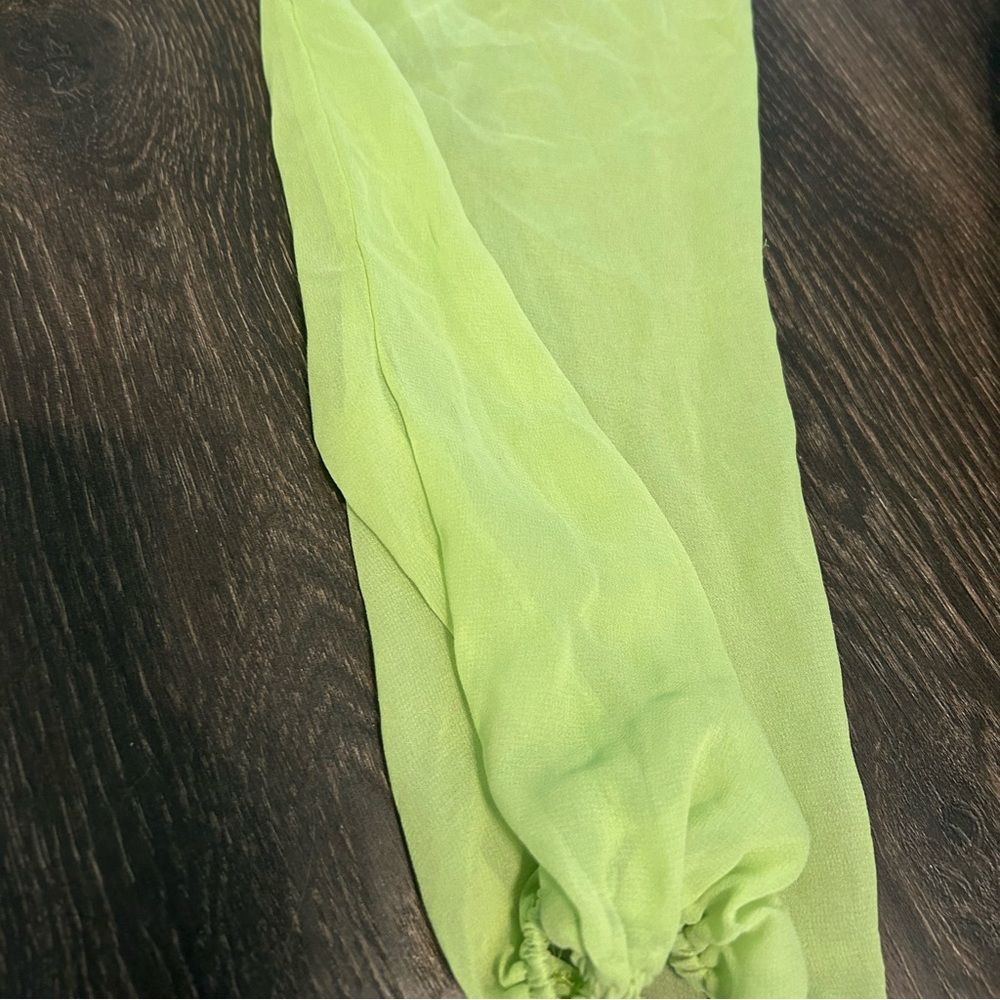 SHEIN neon green going out top - Picture 4 of 4